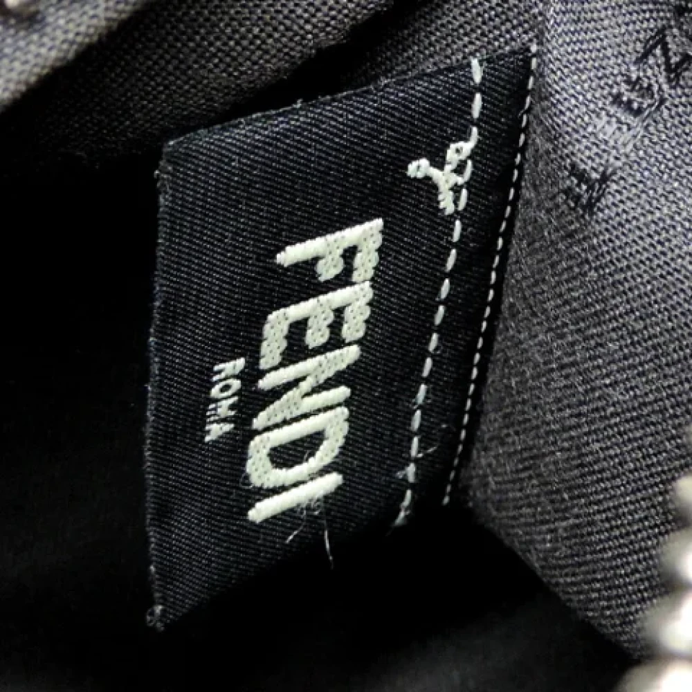 Fendi Vintage Pre-owned Leather fendi-bags Blue Dames