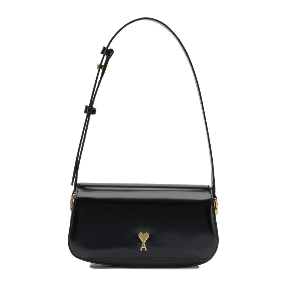 Ami Paris Donna Nero Borse, Taglia Unica, New,