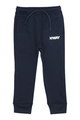 pantalon-de-sport-bleu-slip-on