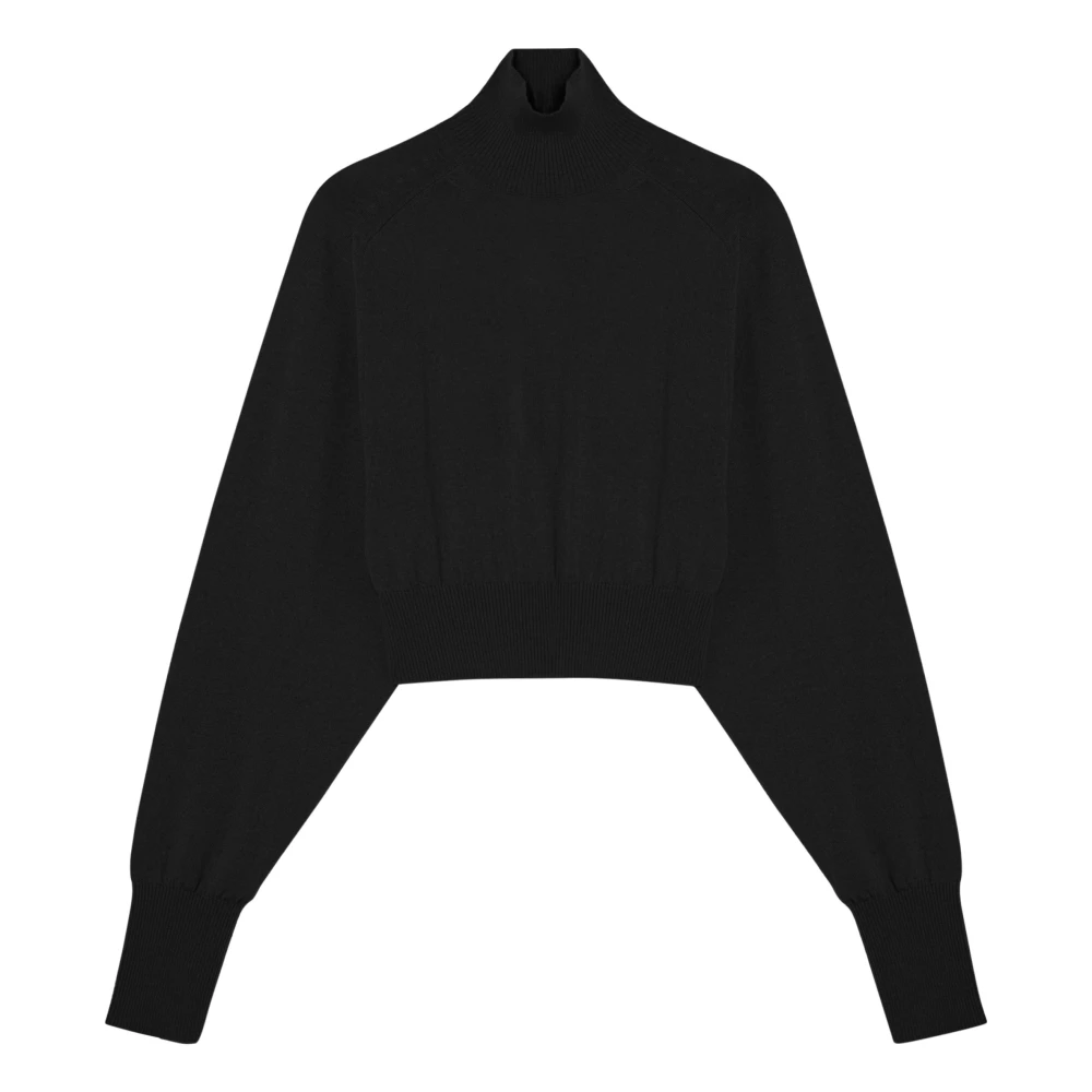 SPORTMAX Trui met een zoete stijl Black Dames