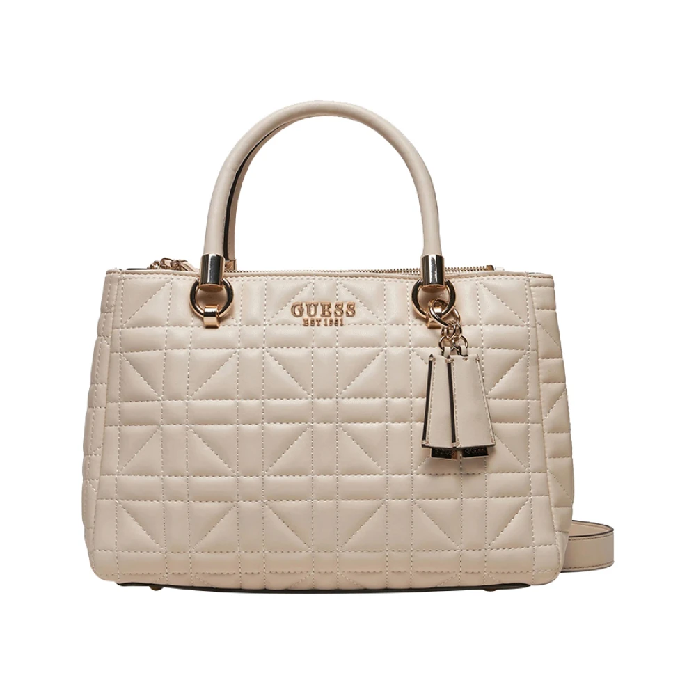 Guess Stijlvolle Beige Schoudertas Beige Dames
