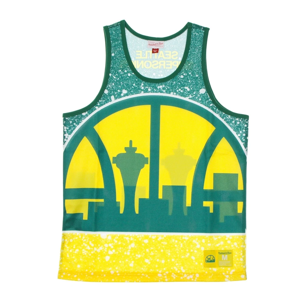 Mitchell & Ness Seattle Supersonics Basketball Tank Top Multicolor Heren