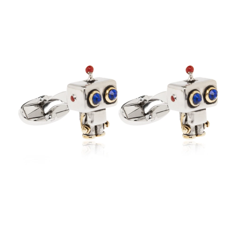 Paul Smith Uomo Grigio - M1a-Cuff-Wrobot-82 Gemelli Robot - Accessories - One Size
