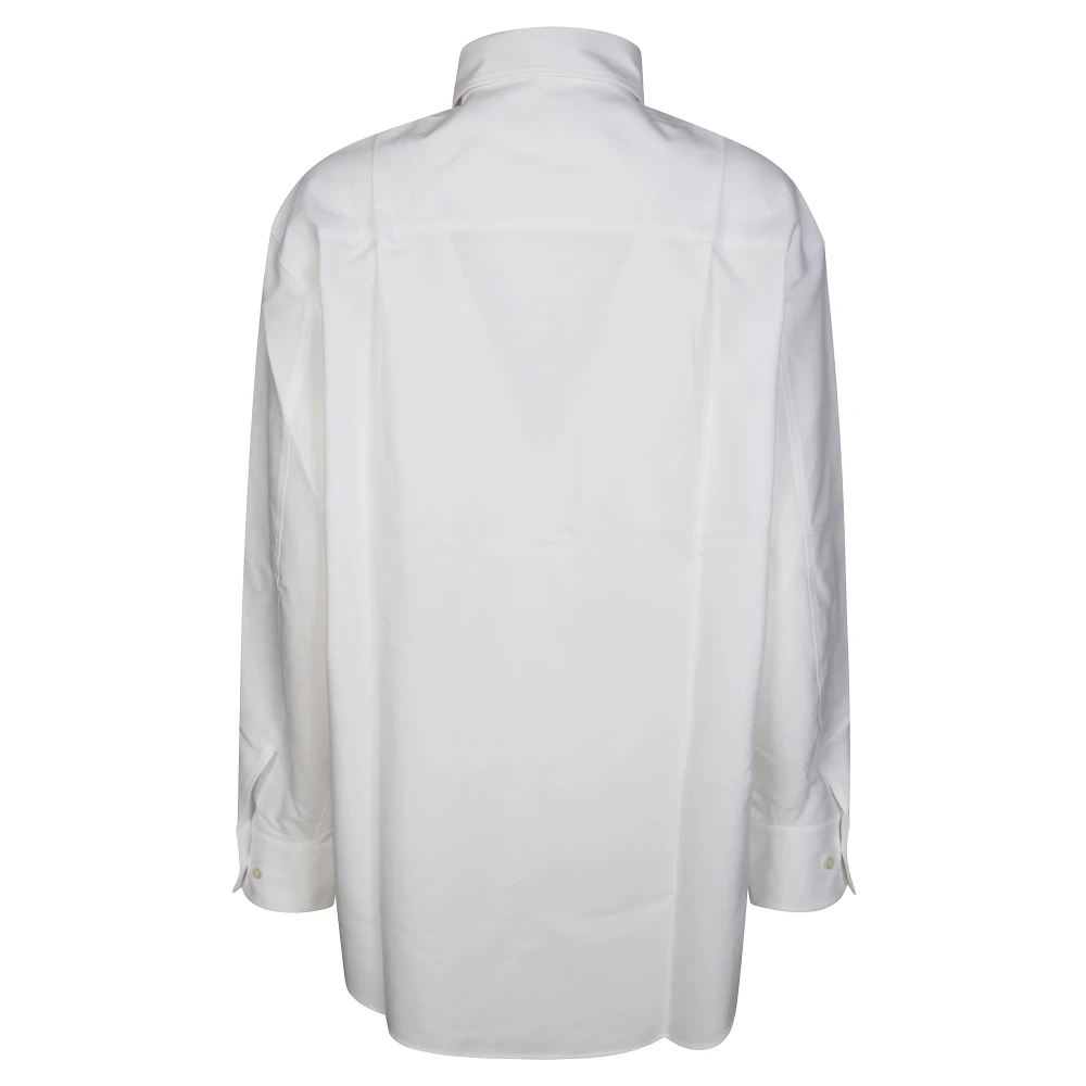 Andamane Oversize Button Downshirt White Dames