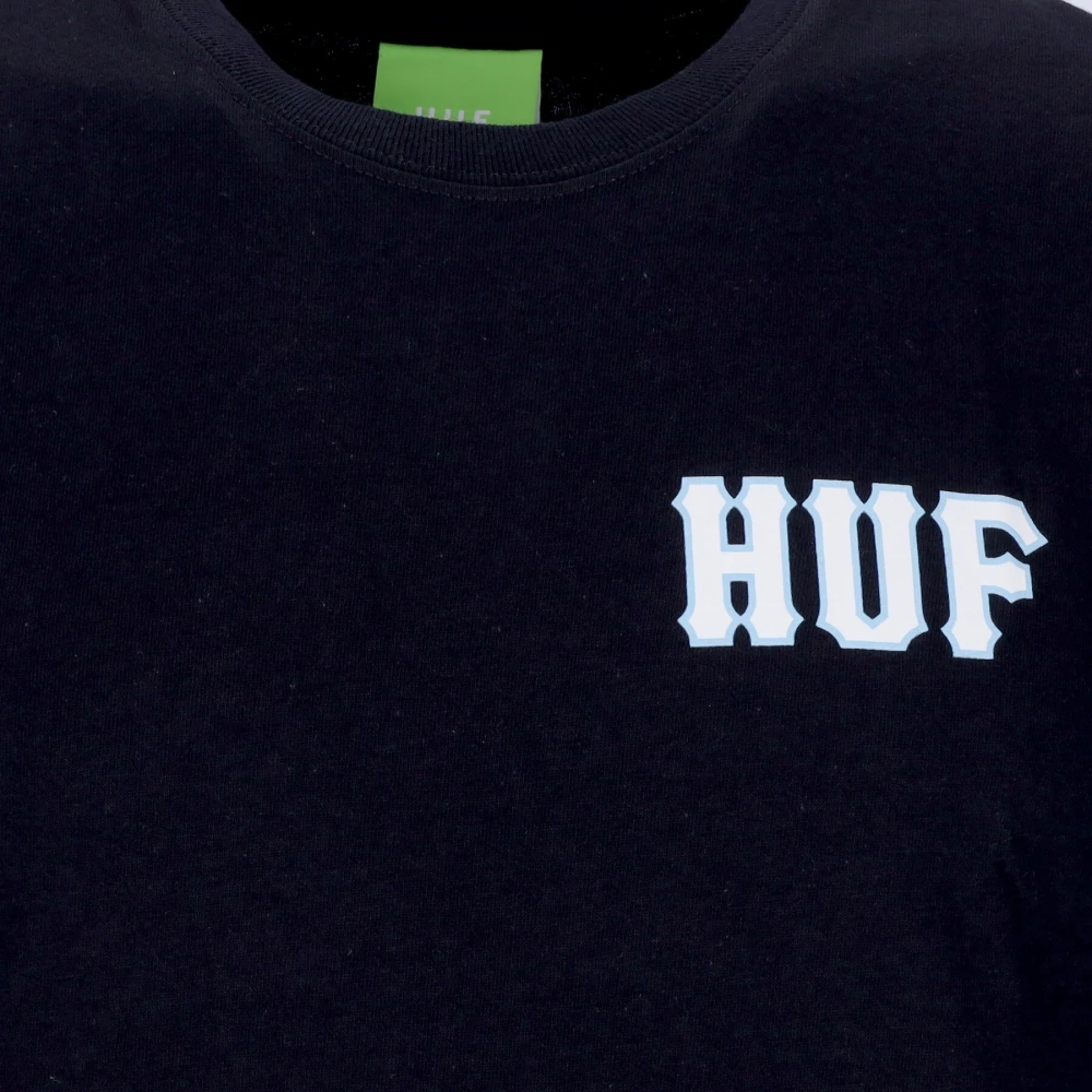 HUF Ice Dice Tee Streetwear Collectie Black Heren