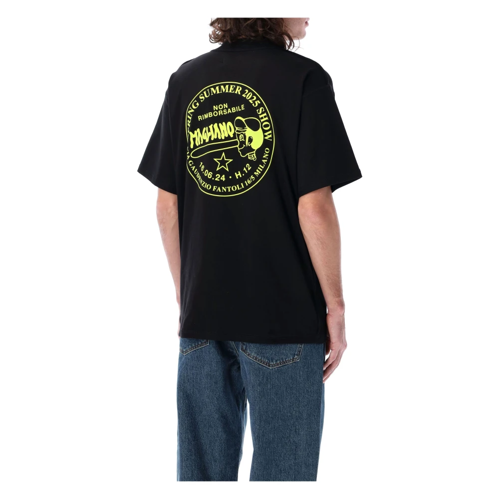 Magliano Casual T-shirt met stijl Calci Black Heren