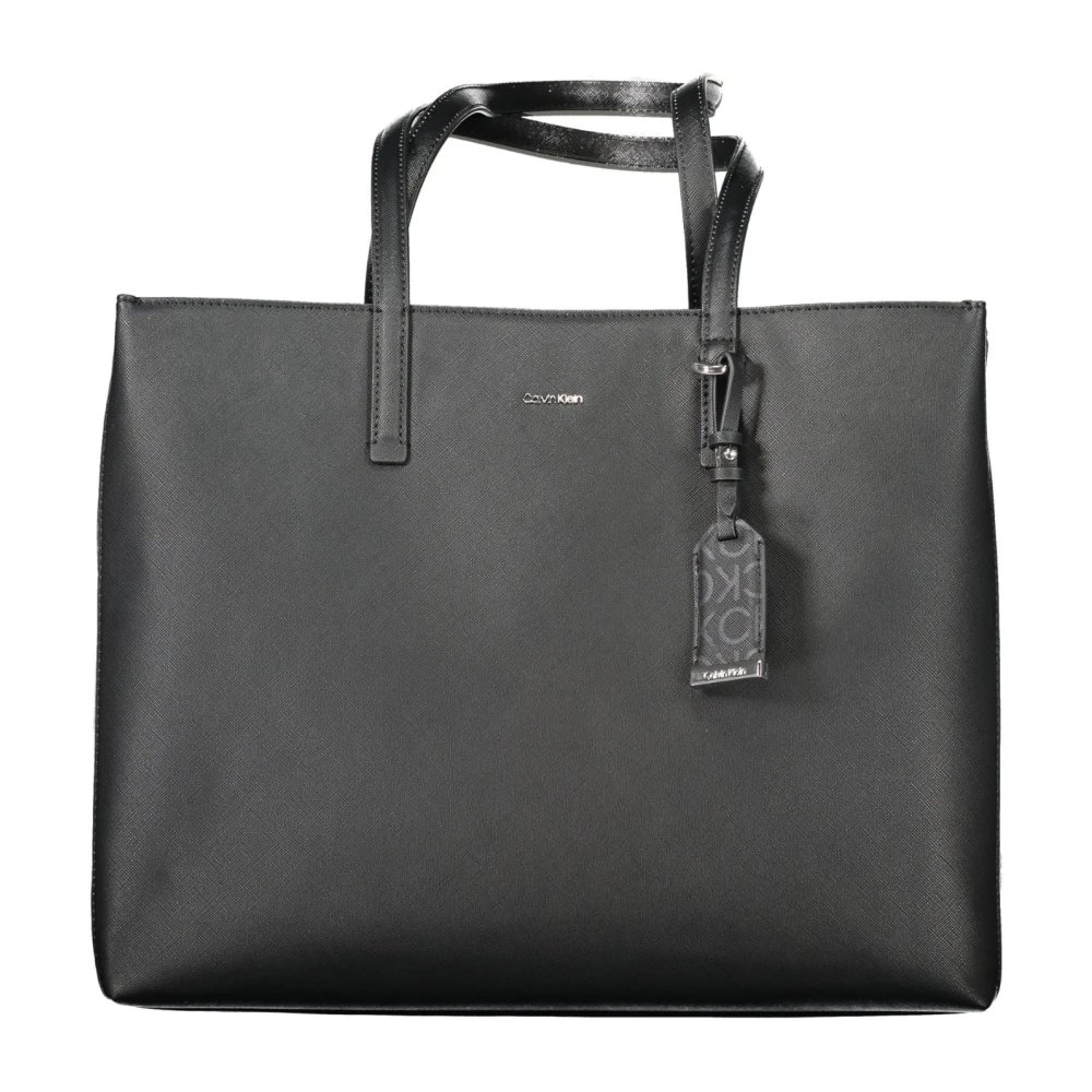 Calvin Klein Medium Shopper Tas Herfst Winter Collectie Black Dames