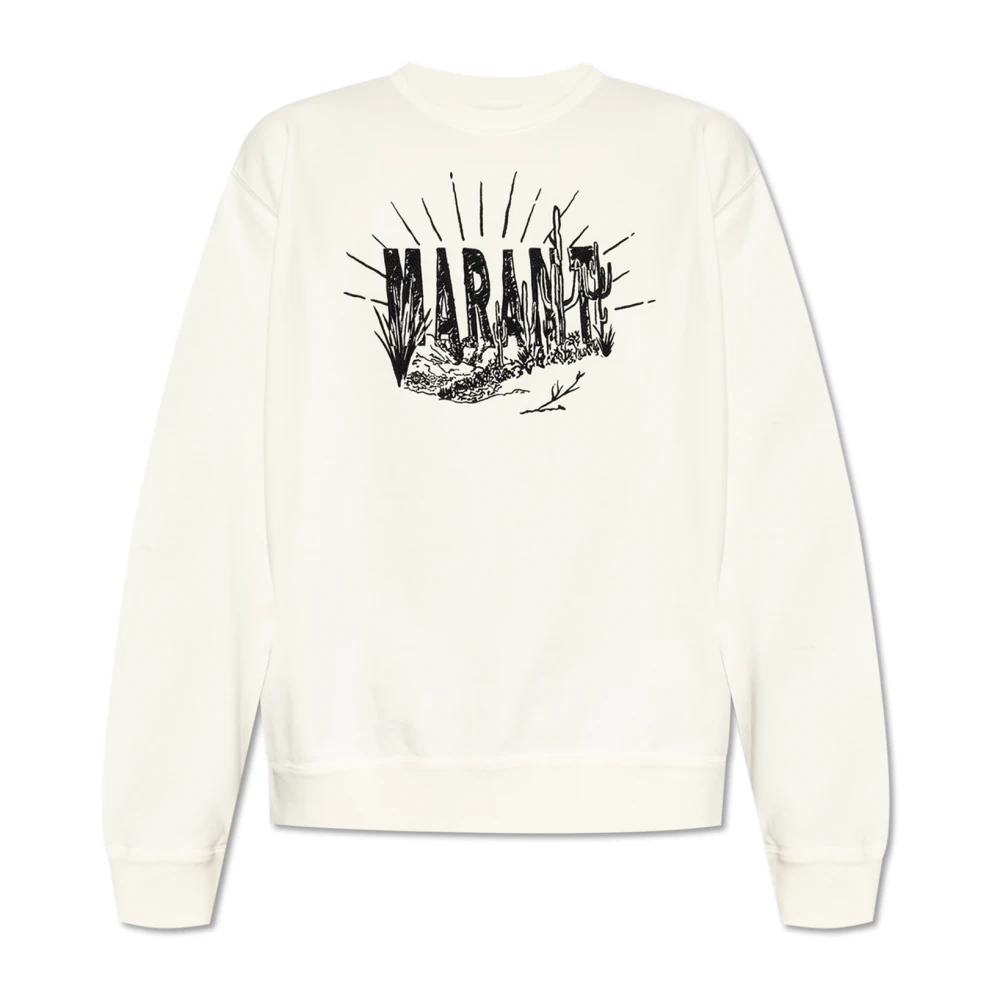 Isabel marant Sweatshirt Mikoy White Heren