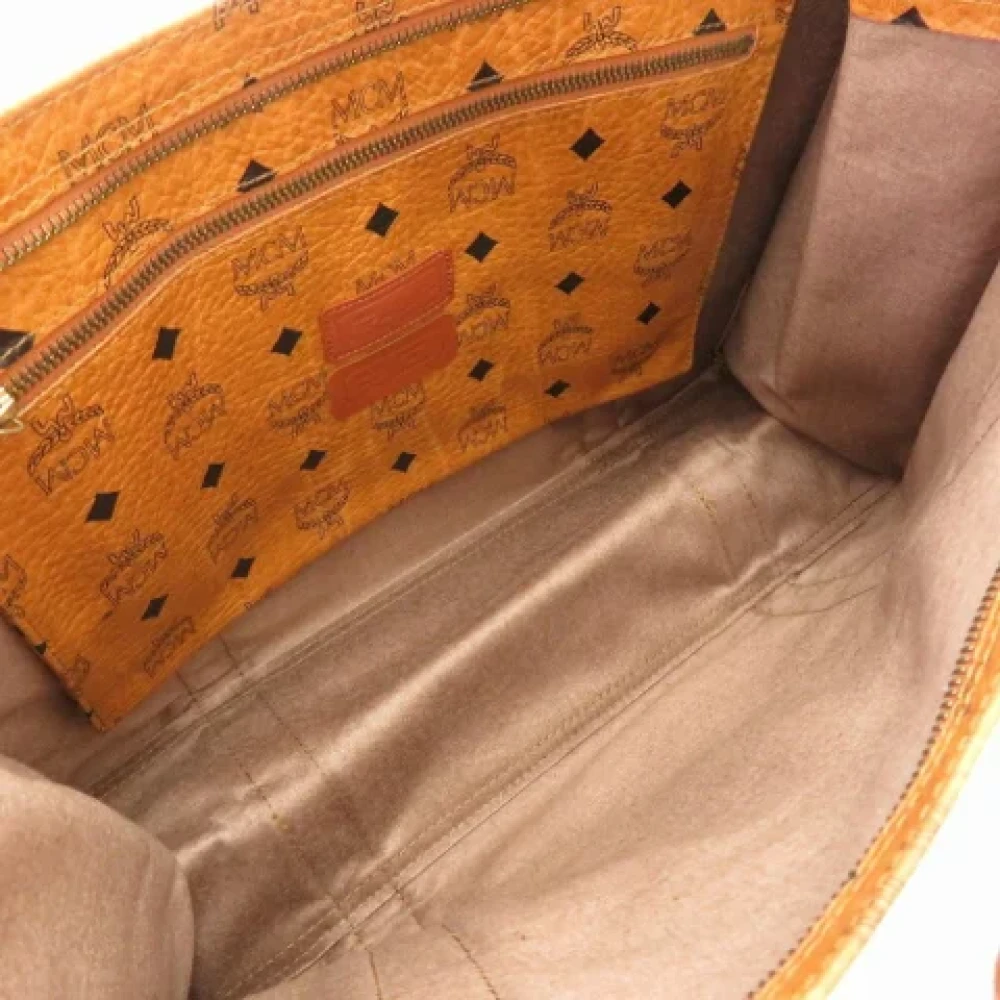 MCM Pre-owned Fabric totes Brown Dames