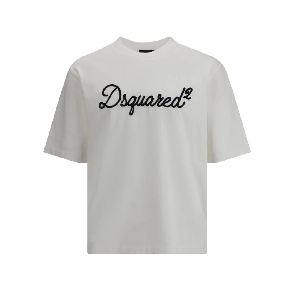 Dsquared² White Cotton T-Shirt - XL - Image 3