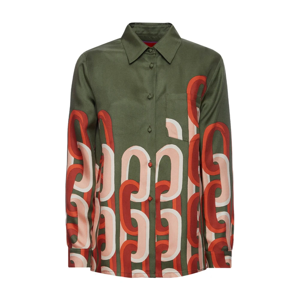 La Doublej Multicolor Boy Shirt - Female - Shirts - L - Blouses & Shirts