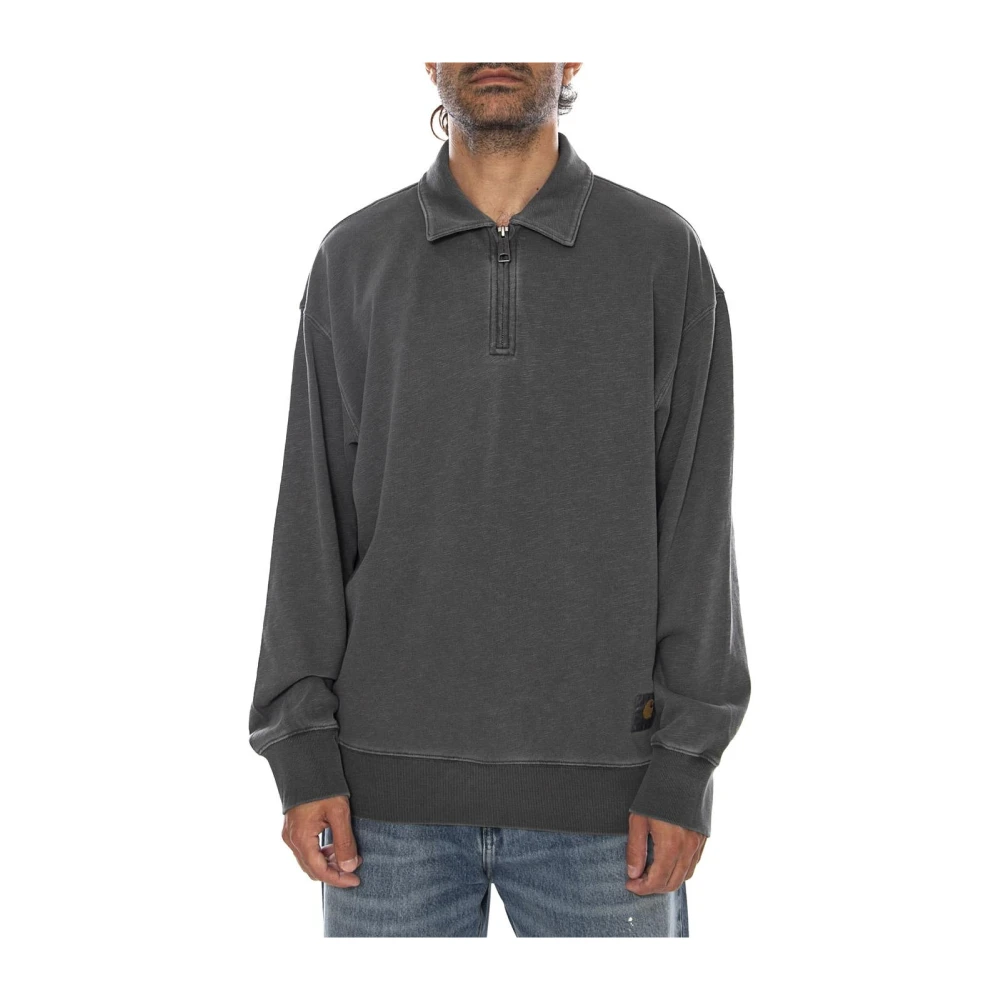 Carhartt Wip Uomo Grigio - Harper Polo - Sweatshirts & Hoodies - L - Immagine 5
