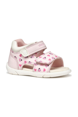 rosa-pigesandaler-til-born