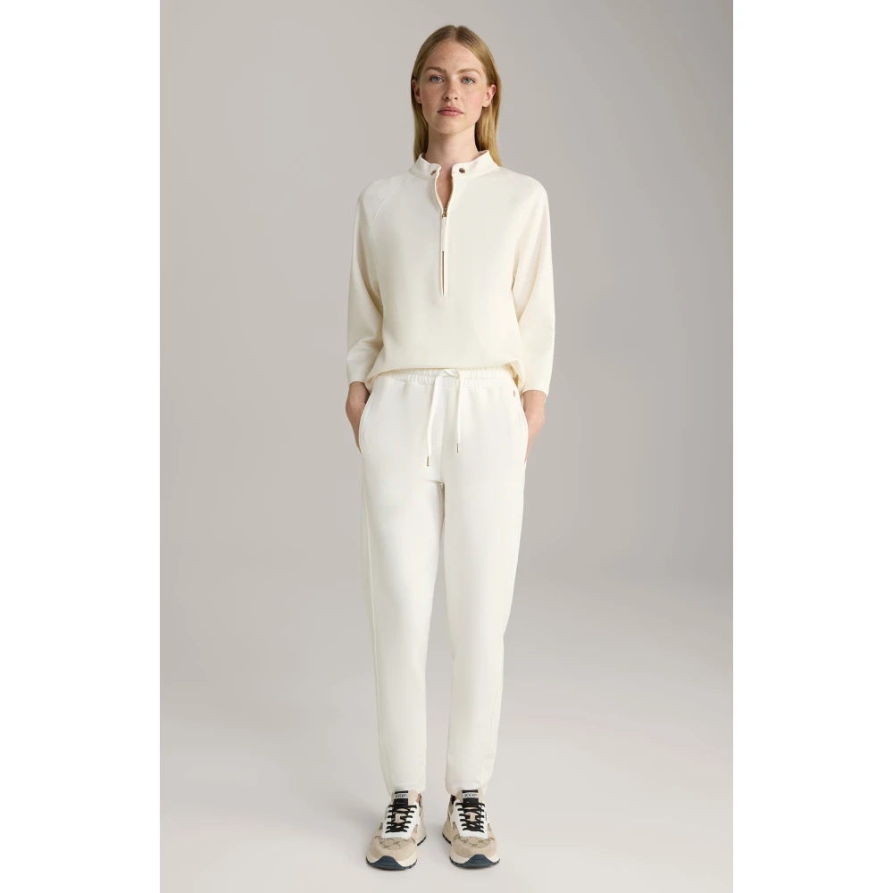 Joop! Sportieve Stijl Elastische Taillebroek White Dames