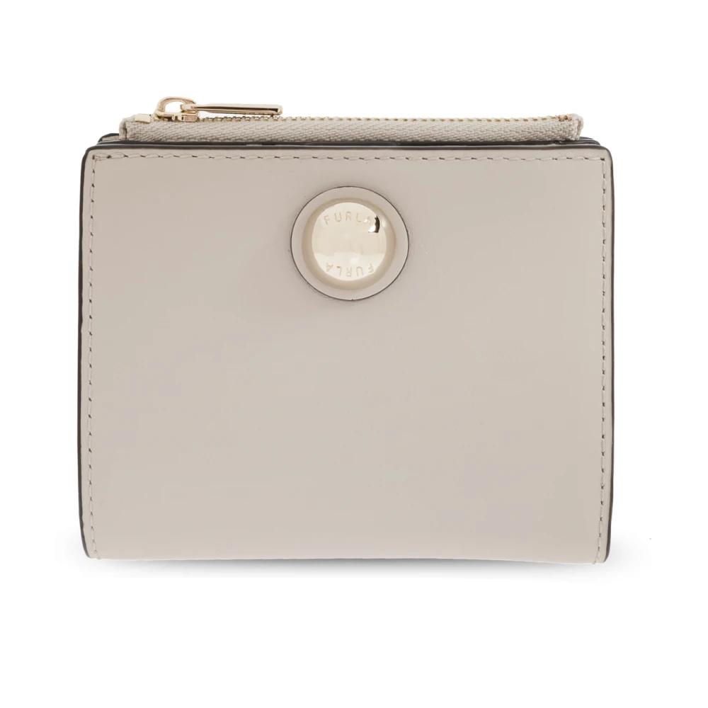 Furla Portemonnee Sfera Klein Beige Dames