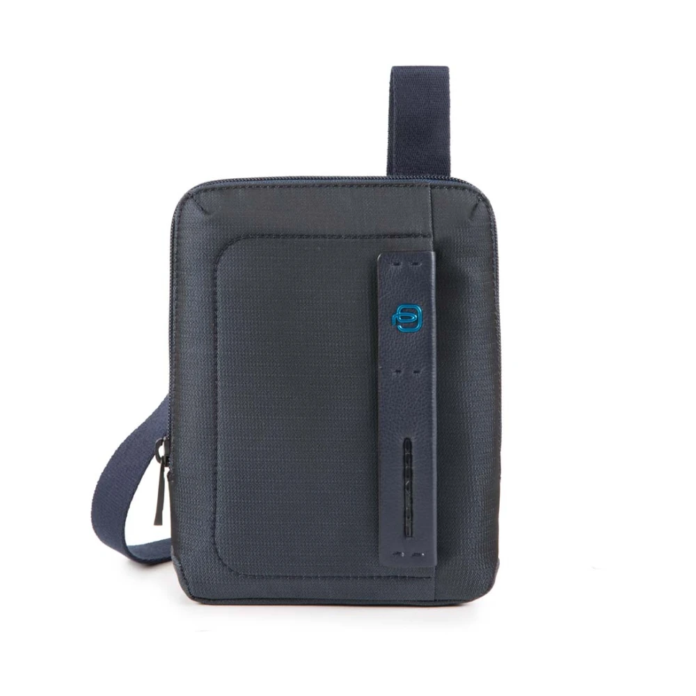 Piquadro Mannelijk Blauw Tassen Heren, One Size, Organised Pocket Cross-Body Bag With I Pad®Mini