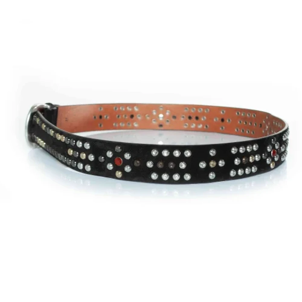 Isabel Marant Pre-owned Leather belts Black Dames