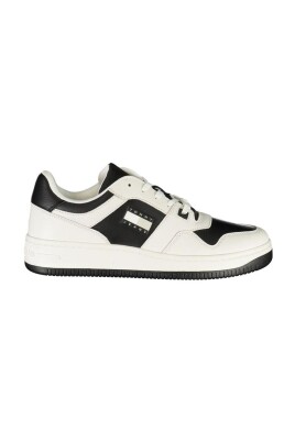 white-polyester-lace-up-sneaker