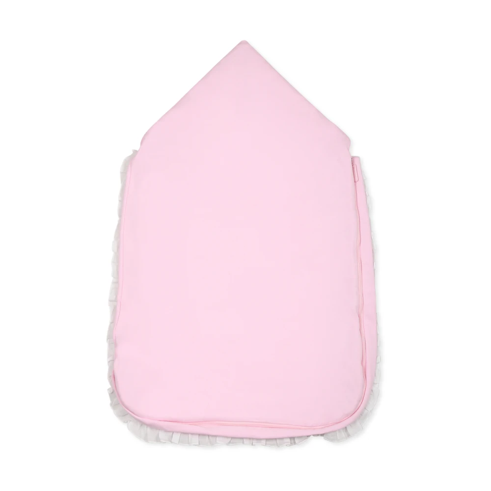 Monnalisa Roze Katoenen Baby Slaapzak Pink Unisex
