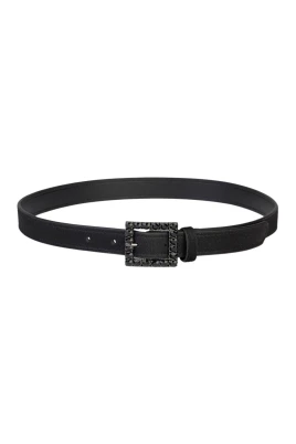 Rhinestone Buckle Belt