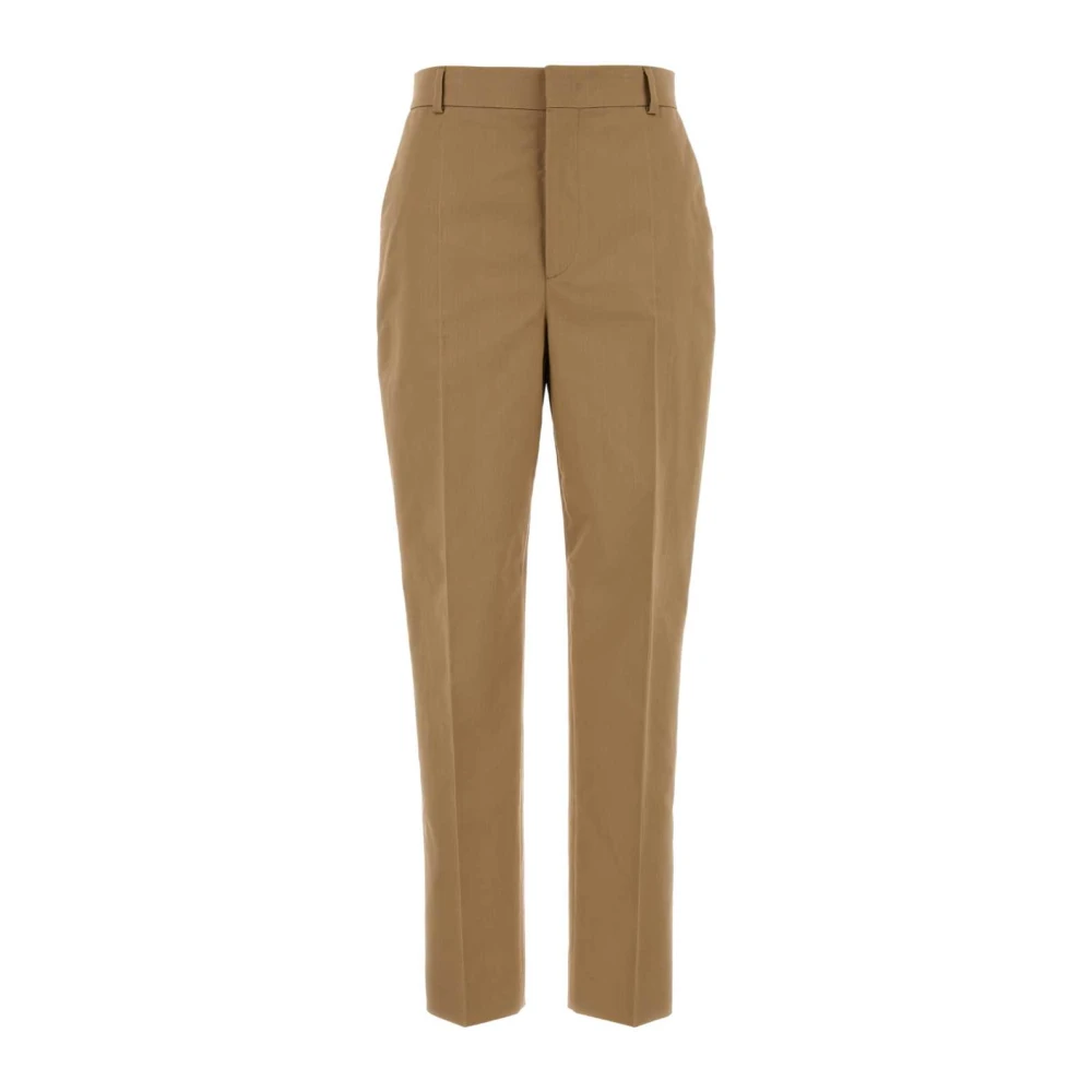 Moschino Brown Cropped Trousers, Female, M, Cropped Trousers