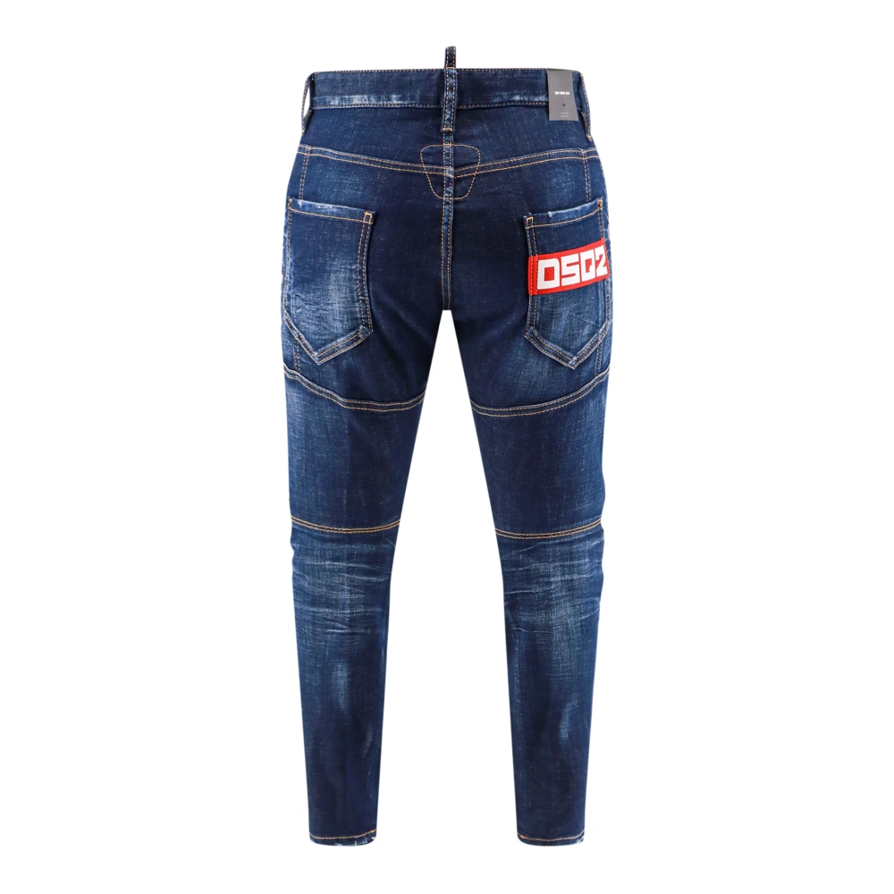 Dsquared2 Blauwe Ss24 Jeans voor Heren Blue Heren