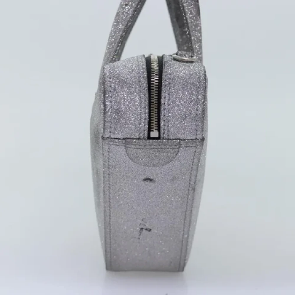 Balenciaga Vintage Pre-owned Leather handbags Gray Dames