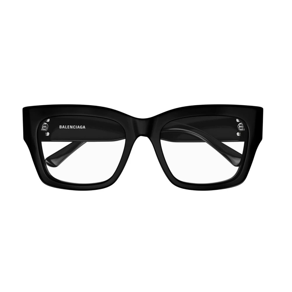 Balenciaga Verhoog je stijl met gerecyclede acetaat zonnebrillen Black Unisex