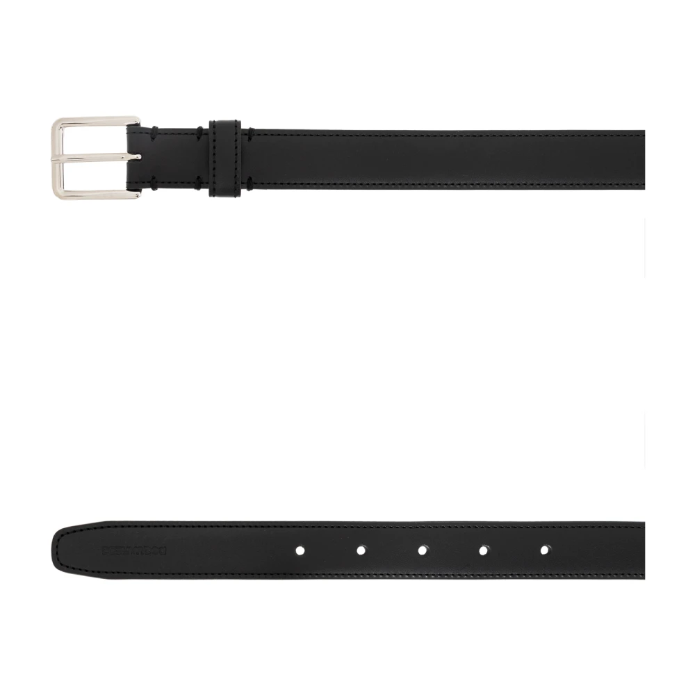 Dsquared2 Leren riem Black Heren