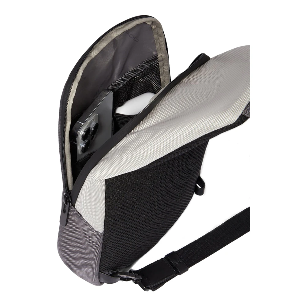 Piquadro Multicolor Leren en Stoffen Rugzak Multicolor Heren