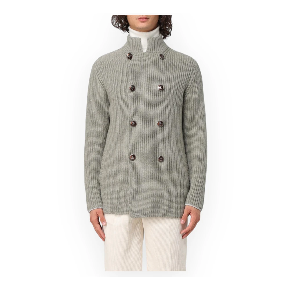 BRUNELLO CUCINELLI Wol Cashmere Vest Green Heren