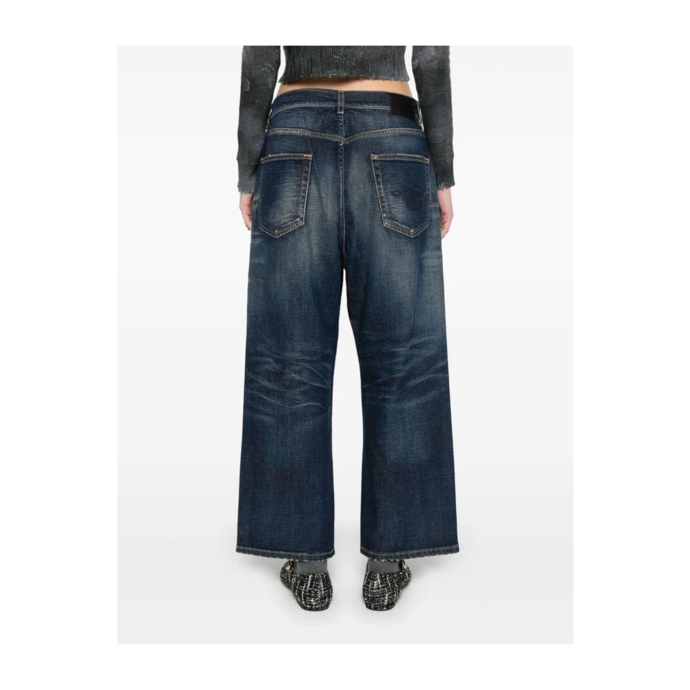 R13 Blauwe Ansel X-Bf Jeans Blue Dames