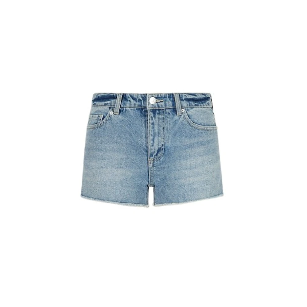 Armani Exchange Denim Shorts Blue Dames