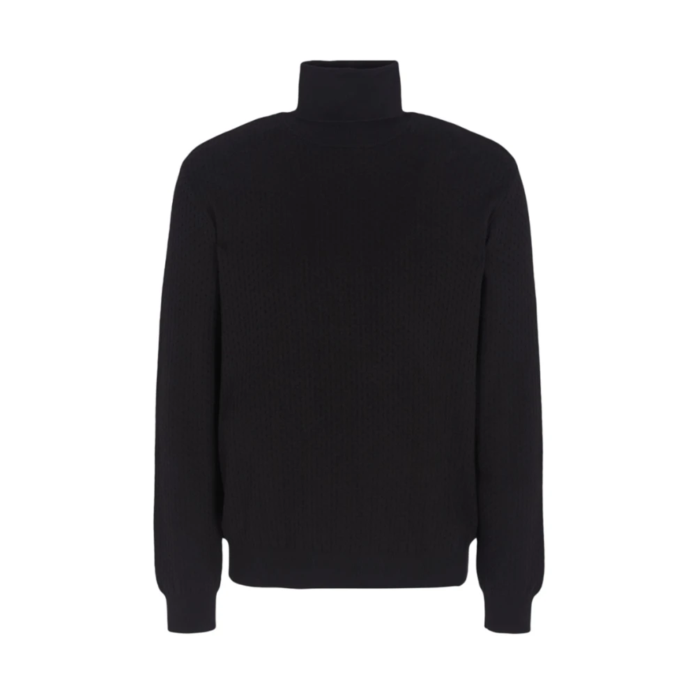 Armani Exchange Men's Black Turtleneck Jumper - Turtlenecks - Xs - Knitwear