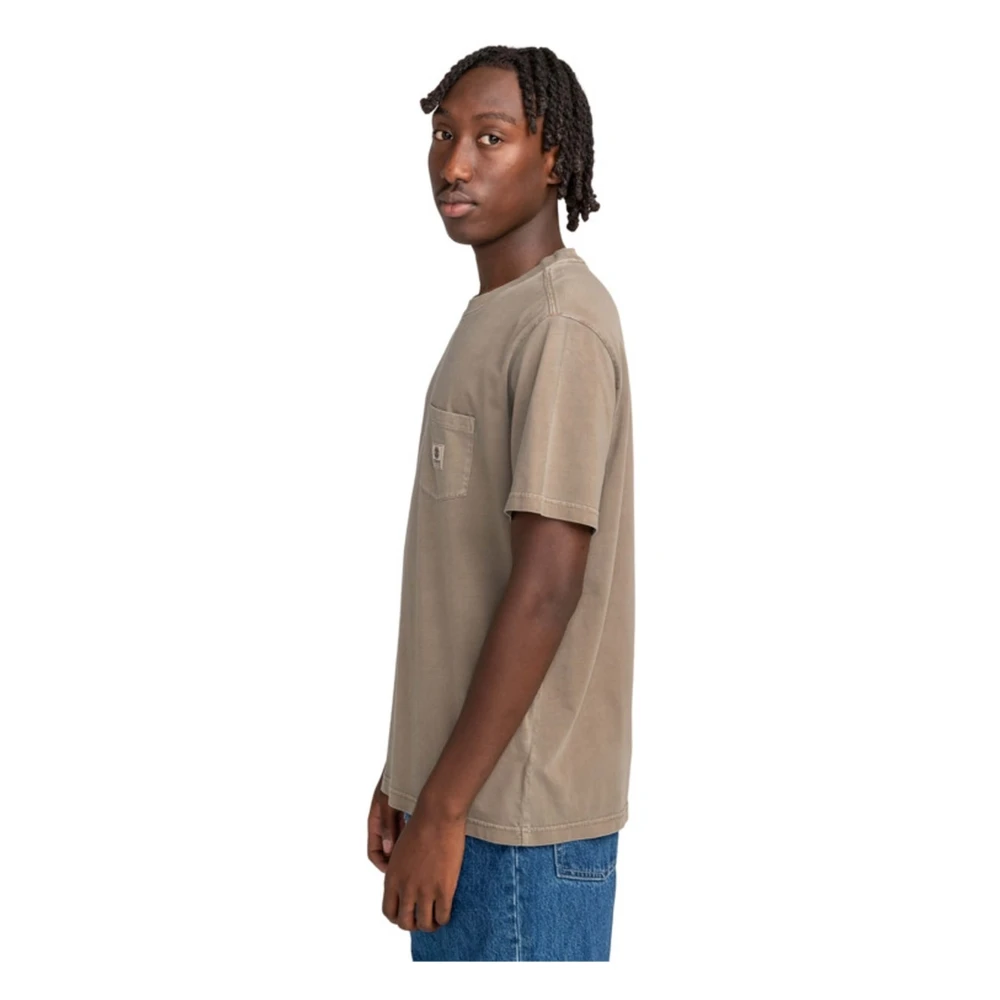 Element Basis Zak T-shirt Brown Heren