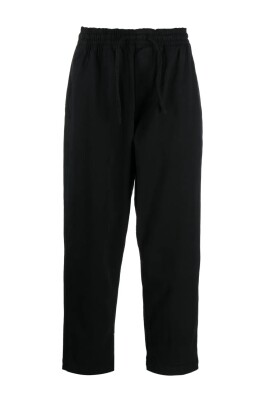 drawstring-waist-pants-black
