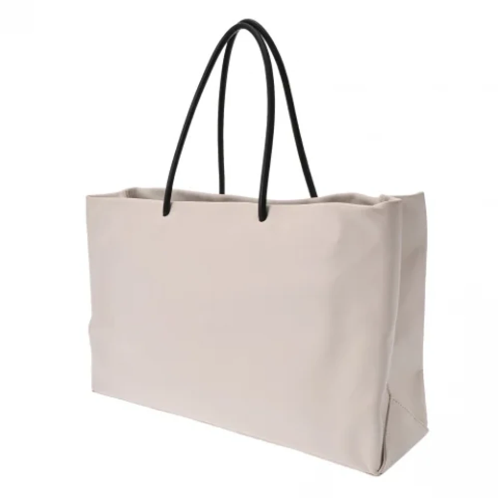 Chanel Vintage Pre-owned Fabric chanel-bags White Dames
