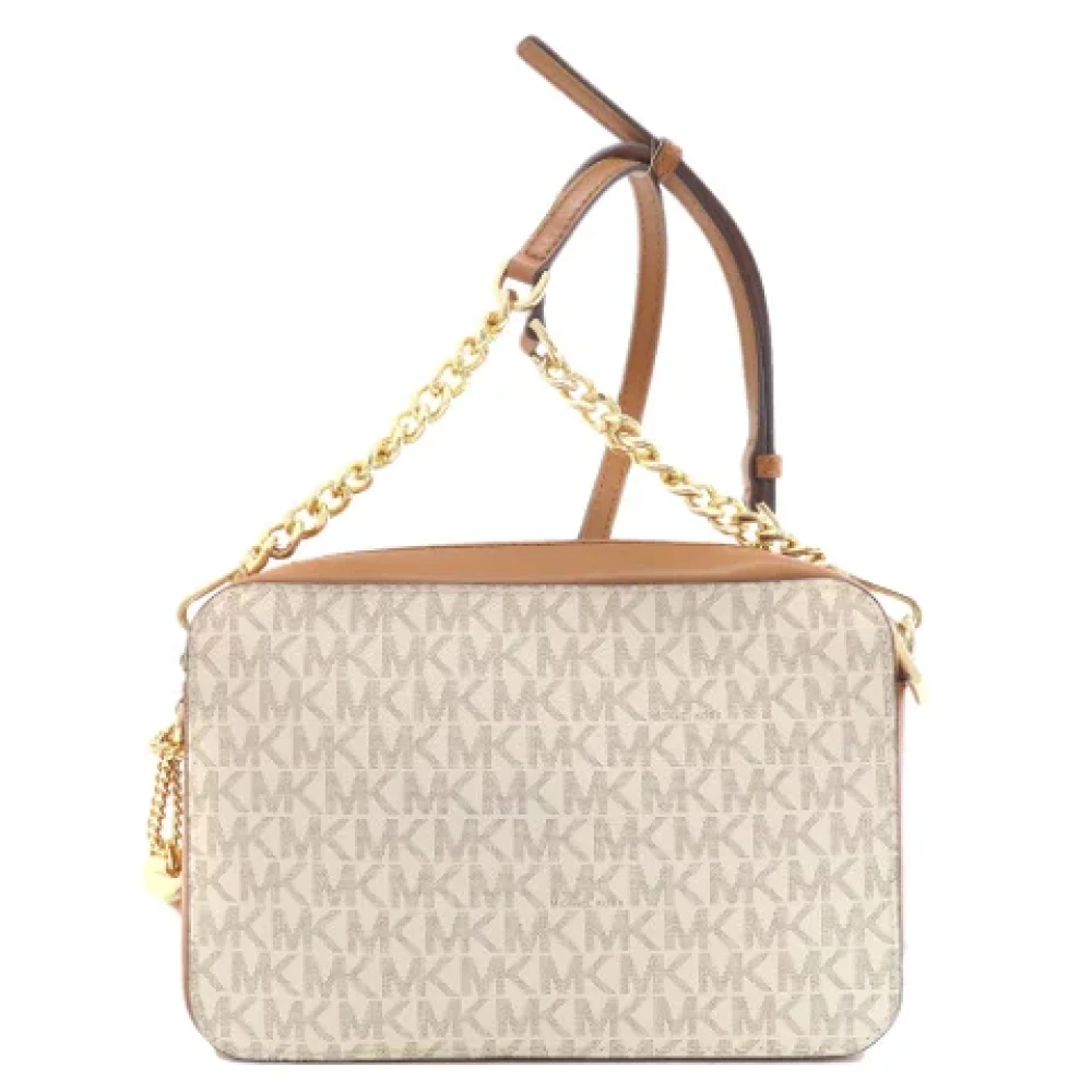 Michael Kors Pre-owned Plastic shoulder-bags White Dames