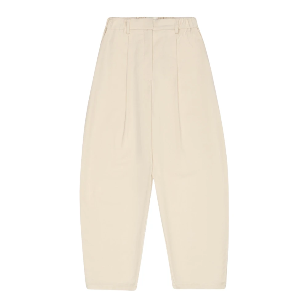 The New Society Vanilla Cream Broek Beige Dames