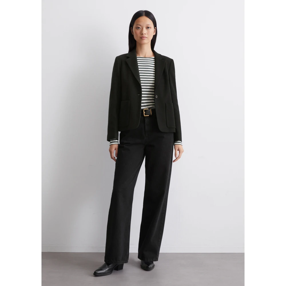 Marc O'Polo Blazer regular Black Dames