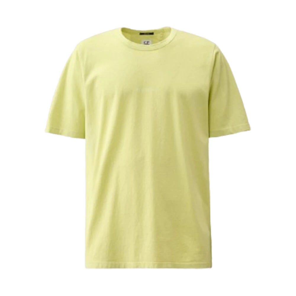 C.P. Company Resist Dyed Logo T-shirt in Wit Green Heren