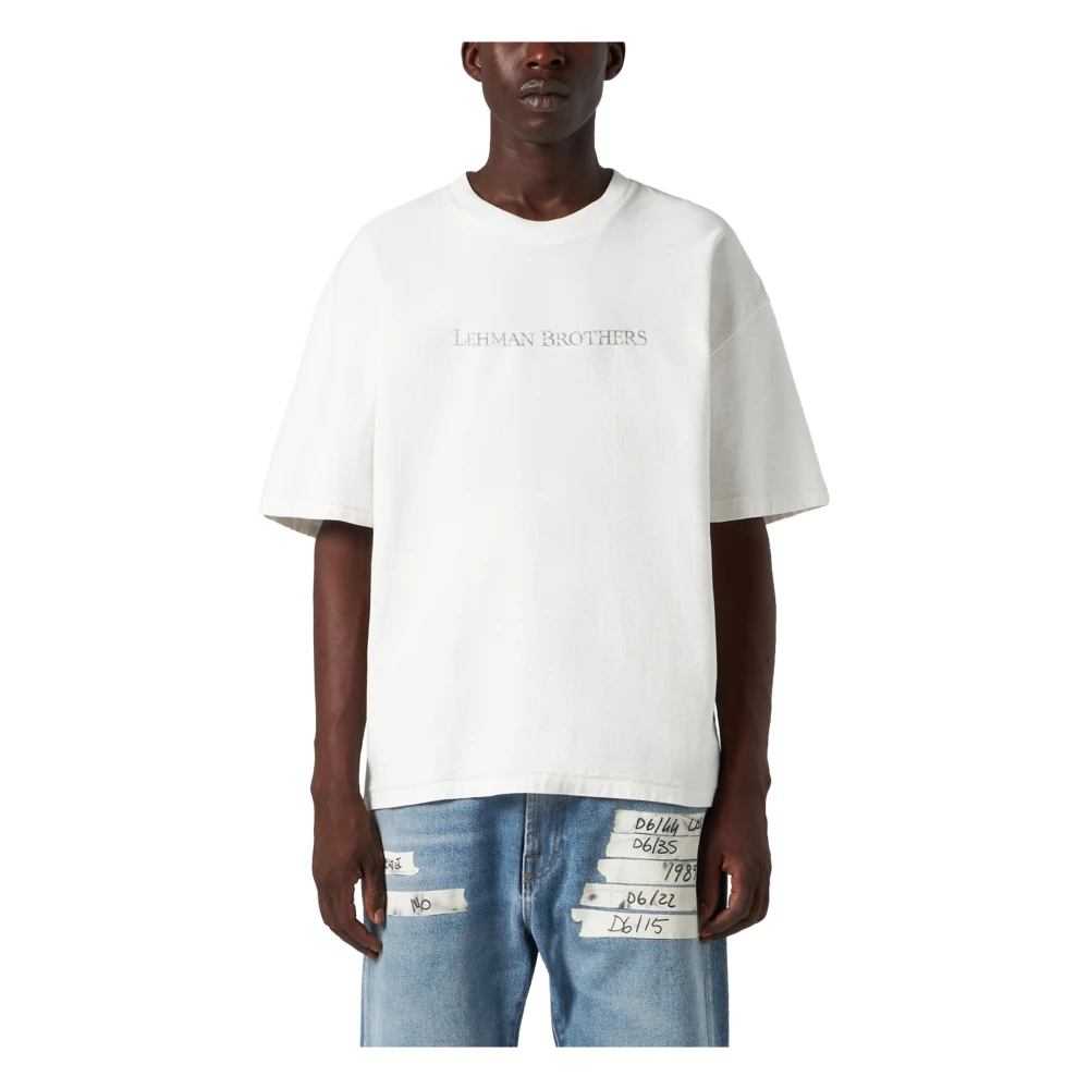 1989 Studio Korte mouwen ronde hals T-shirt White Heren
