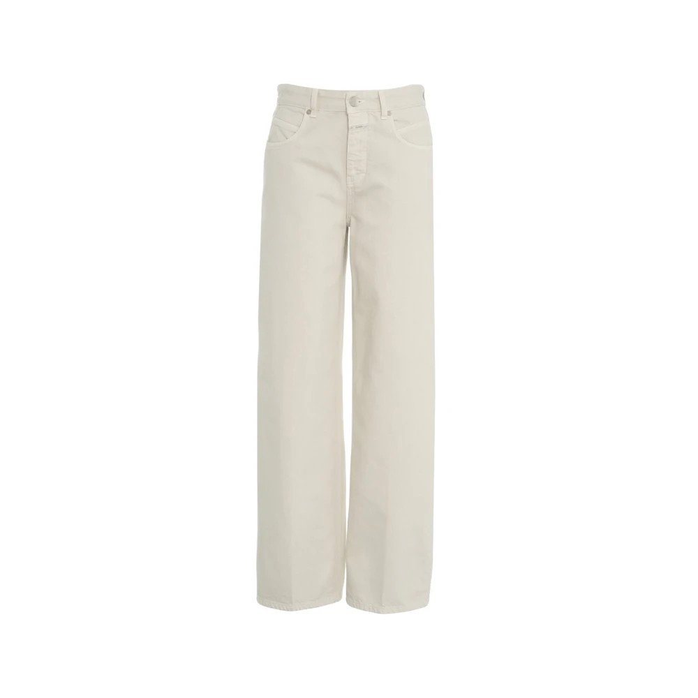 Closed Beige Wide Leg Jeans Nikka Beige Dames