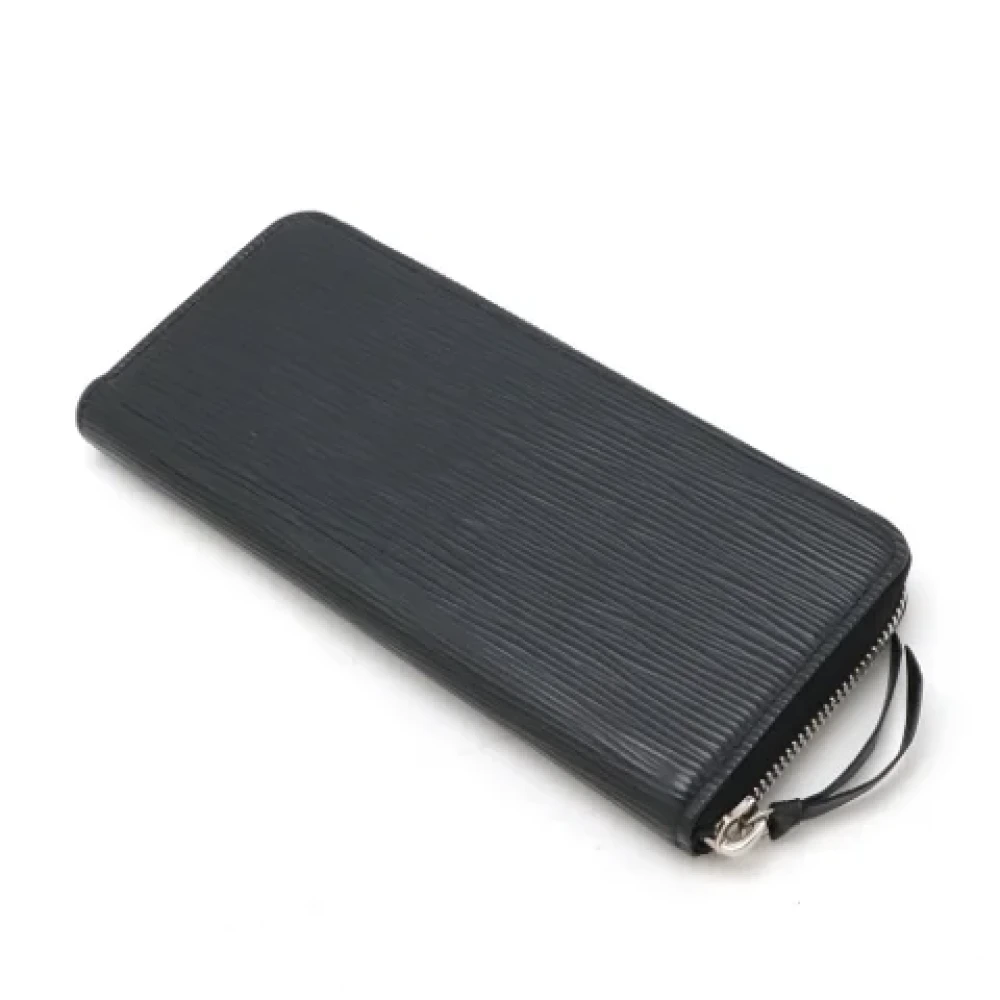 Louis Vuitton Vintage Pre-owned Leather wallets Black Heren