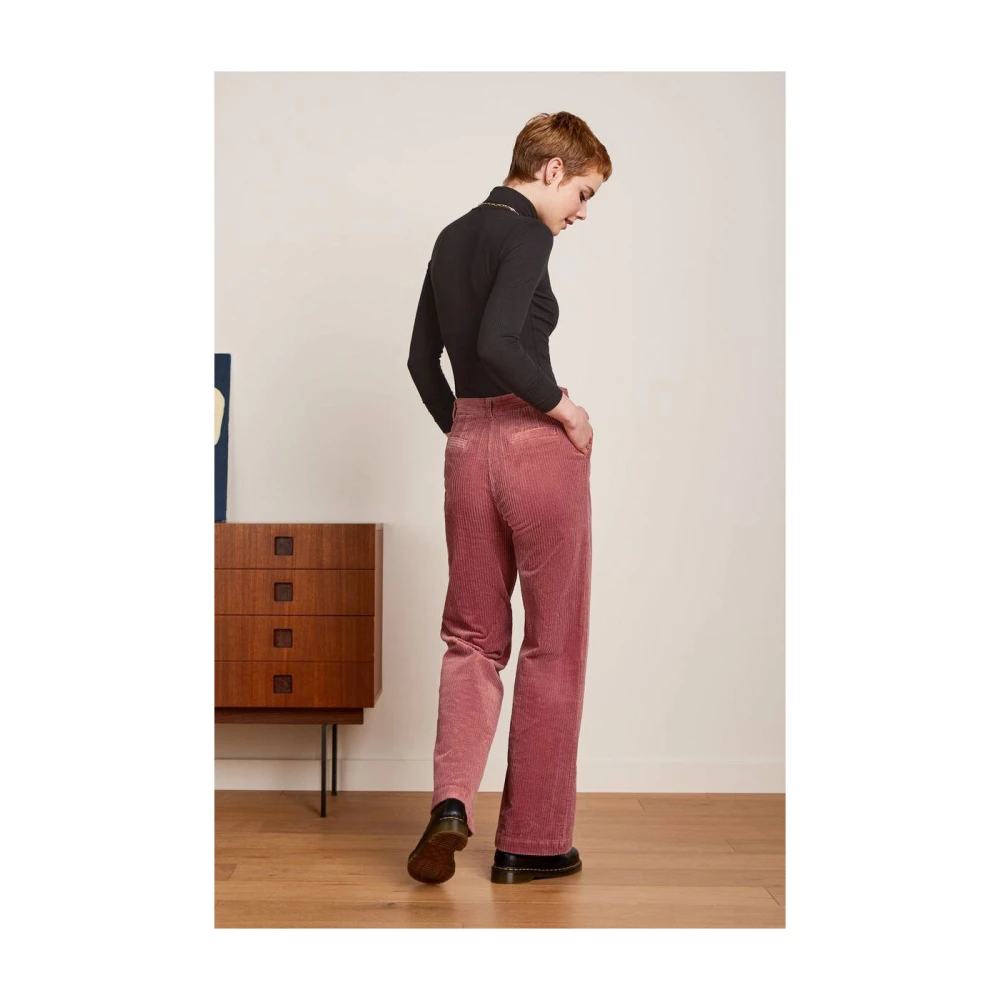 king louie Corduroy Marcie Broek Red Dames
