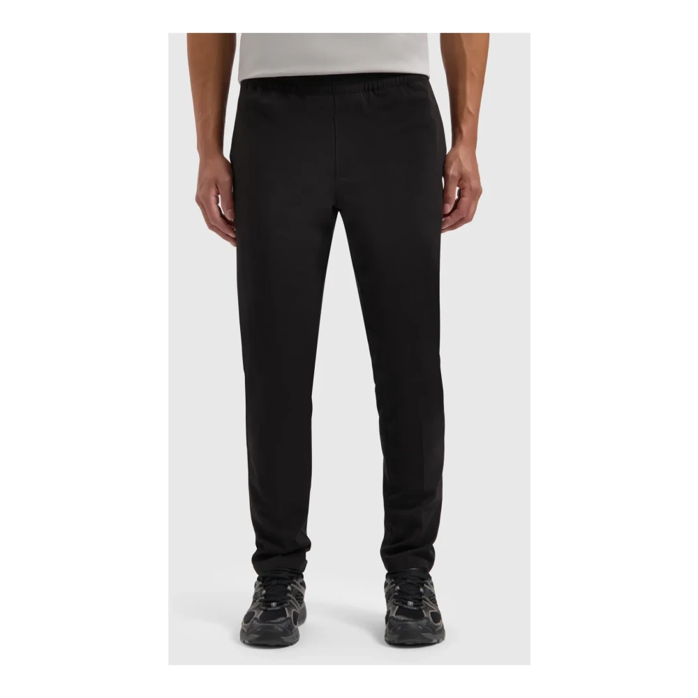 Pure Path Stretch Cargo Broek in Zwart Black Heren