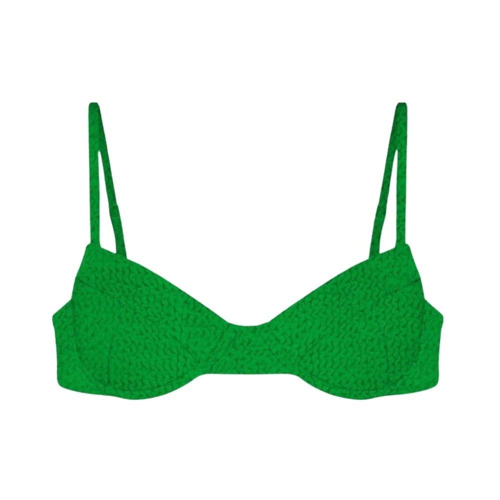 MC2 Saint Barth Grön Krymp Bikini Set Green, Dam