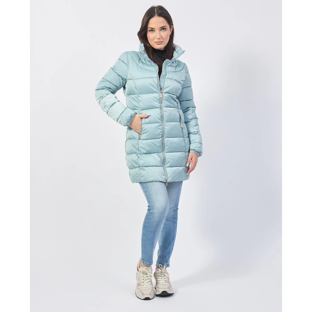 YES ZEE Groene Winterjas Green Dames