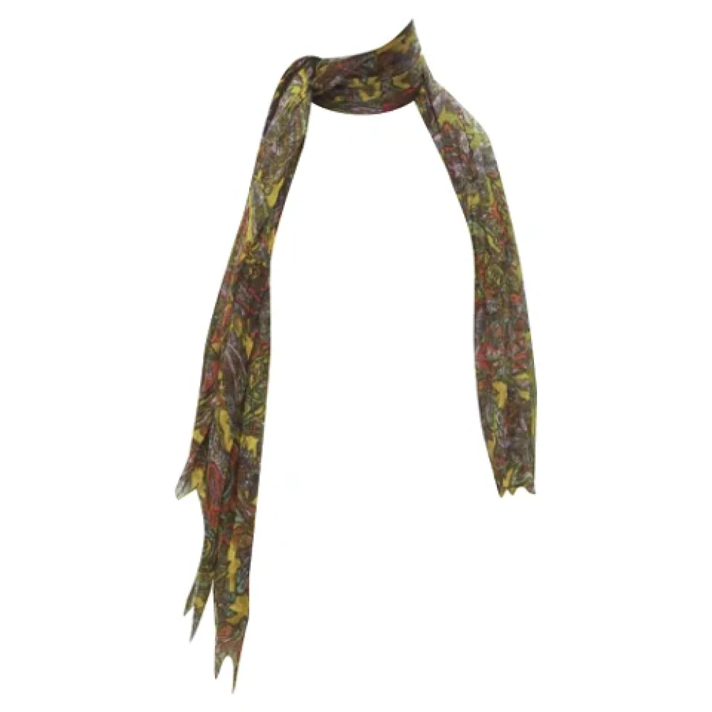 Louis Vuitton Vintage Pre-owned Cashmere scarves Multicolor Dames