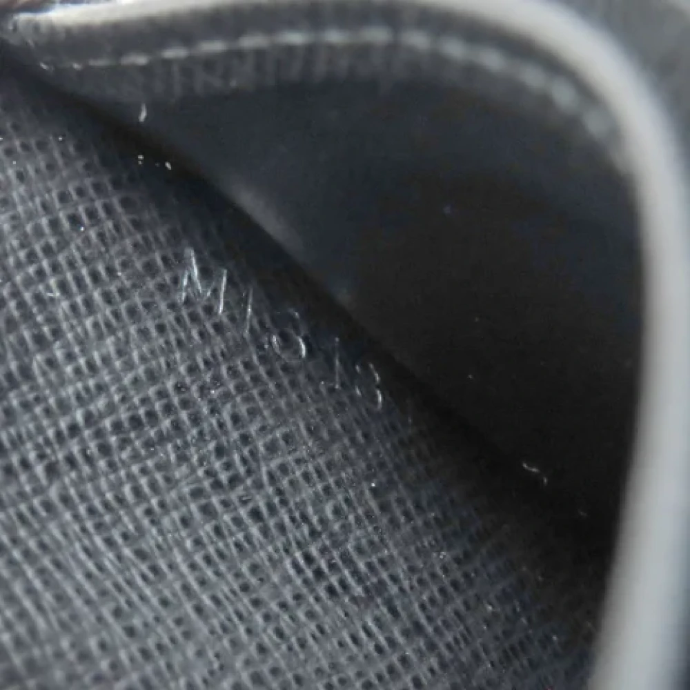 Louis Vuitton Vintage Pre-owned Canvas wallets Black Dames